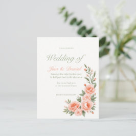 サンセット開花 ポストカード