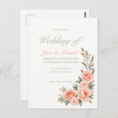 サンセット開花 ポストカード (正面/裏面)