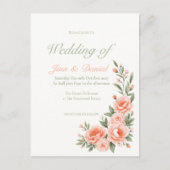 サンセット開花 ポストカード (正面)