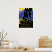 サンセット限定旅行南太平洋鉄道ポスター ポスター (キッチン)