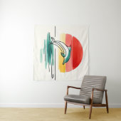 サンセット飛躍 タペストリー (インサイチュ(横))