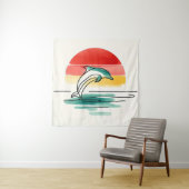 サンセット飛躍 タペストリー (インサイチュ)