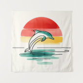 サンセット飛躍 タペストリー (正面)