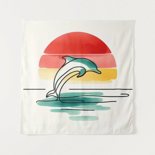 サンセット飛躍 タペストリー (正面)