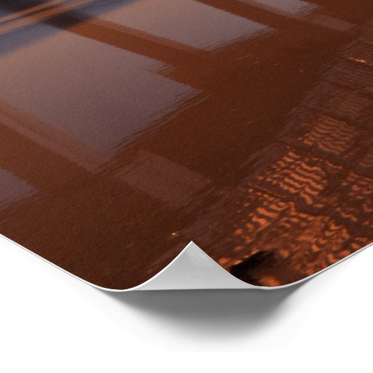 サンセット魚釣りピア、フォートマイヤーズビーチ、 ポスター (角)