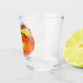 サンセット魚釣り2443 ショットグラス (右)