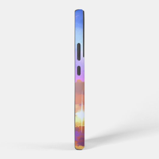 サンセット鮮やかサムスンギャラクシーS22プラスケース SAMSUNG GALAXYケース (右側面)