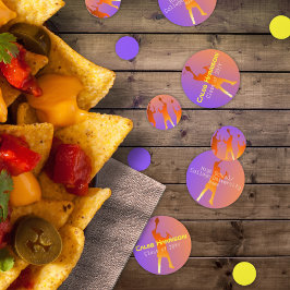 サンセット鮮やかテクモダンの卒業 コンフェッティ