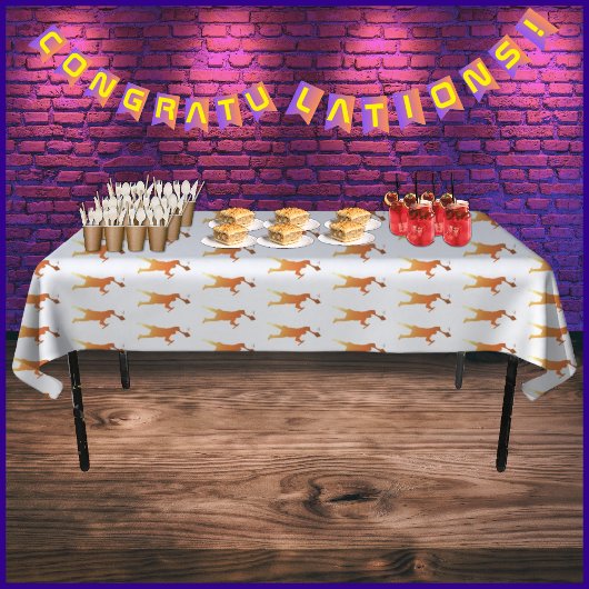 サンセット鮮やかテクモダンの卒業 テーブルクロス