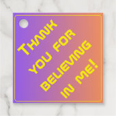 サンセット鮮やかテクモダンの卒業 フェイバータグ (正面)