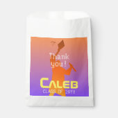 サンセット鮮やかテクモダンの卒業 フェイバーバッグ (正面)