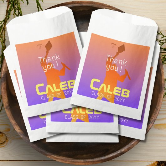 サンセット鮮やかテクモダンの卒業 フェイバーバッグ