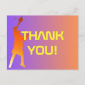 サンセット鮮やかテクモダンの卒業 ポストカード (正面)