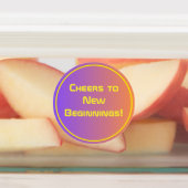 サンセット鮮やかテクモダンの卒業 ラベル (貼付)