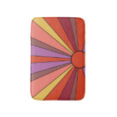 サンセット鮮やかデザイン バスマット (正面縦)