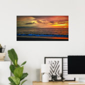 サンセット1577アートプリント ポスター (ホームオフィス)