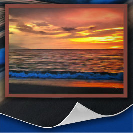 サンセット1577アートプリント ポスター