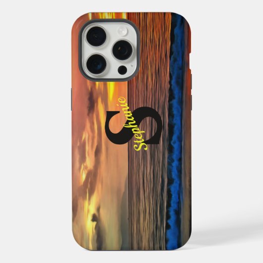 サンセット1577 iPhoneケース (裏面)