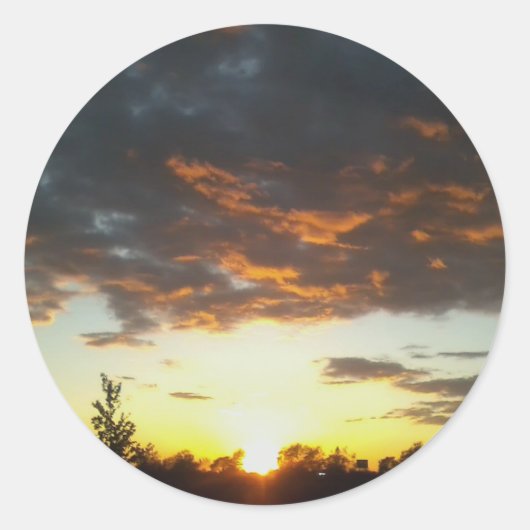 サンセット3シール ラウンドシール (正面)