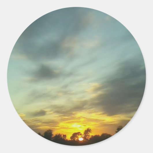 サンセット4シール ラウンドシール (正面)