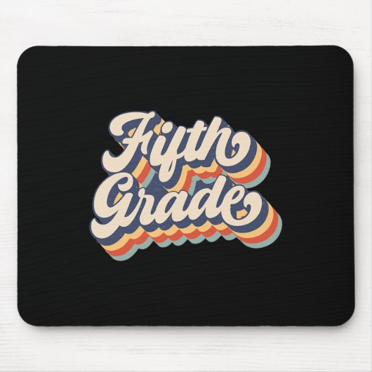 サンセット5年生先生&;学生バックS マウスパッド (正面)