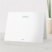 サンセット9月中旬ガーデン カード (裏面)