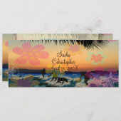 サンセット/すべての行事招待状 招待状 (正面/裏面)