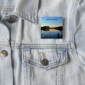 サンセット「ほぼ消えた」by Shirley Taylor 缶バッジ (インサイチュ)