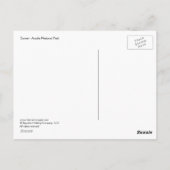 サンセット – アカディア国立公園 ポストカード (裏面)