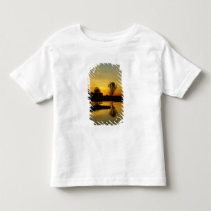 サンセット、イエローウォータービラボン トドラーTシャツ