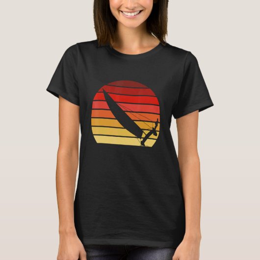 サンセット カタマラン セーリング Tシャツ (正面)