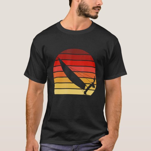 サンセット カタマラン セーリング Tシャツ (正面)