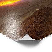 サンセット、グランドキャニオンの南縁、グランド フォトプリント (角)