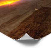 サンセット、グランドキャニオンの南縁、グランド ポスター (角)