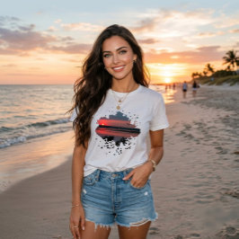 サンセット・セレニティ|夕方のラグーン Tシャツ