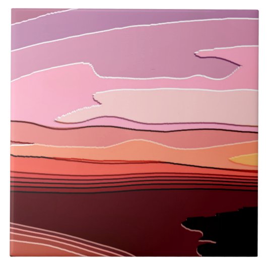 サンセット タイル (正面)