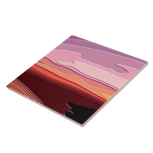 サンセット タイル (側面)