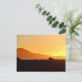 サンセット,チテン,チリ ポストカード (スタンド正面)