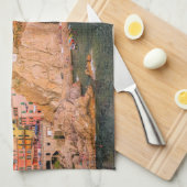 サンセット・チンケ・テレ キッチンタオル (四つ折り)