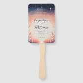 サンセット・トゥ・ムーンライズ 詳細 ウェディングカード ハンドファン (正面)