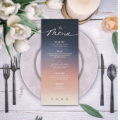 サンセット・トゥ・ムーンライズ 詳細 ウェディングカード ハンドファン