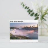 サンセット，ナイアガラ秋，カナダ ポストカード (スタンド正面)