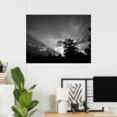 サンセット/ノワール、 ポスター (ホームオフィス)