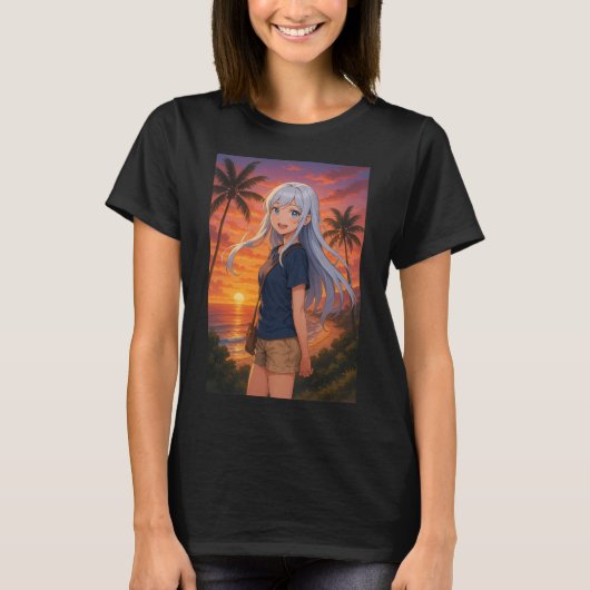 サンセット・ノヴァ 女性用Tシャツ Tシャツ (正面)