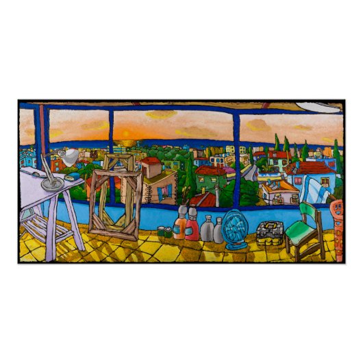 サンセット – ビュー、Jonathan Kis-Levポスター ポスター (正面)