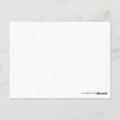 サンセット*ビーチ ポストカード (裏面)