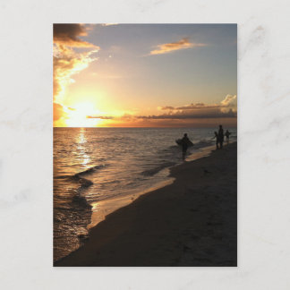 サンセット・ファン・ビーチ・ポストカード ポストカード