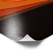 サンセット フォトプリント            (角)