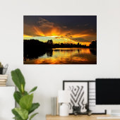 サンセット,ブラジル,ロンドリナ ポスター (ホームオフィス)