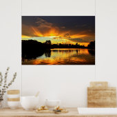 サンセット,ブラジル,ロンドリナ ポスター (キッチン)